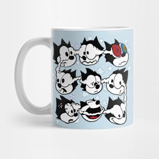 Fuzzy cat Mug